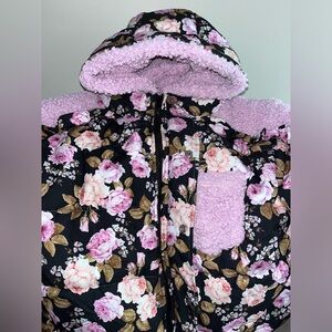 For Love and Lemons Sherpa puffer coat